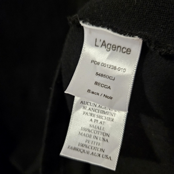 L'agence - Becca Tee in black - Size S - Picture 8 of 9